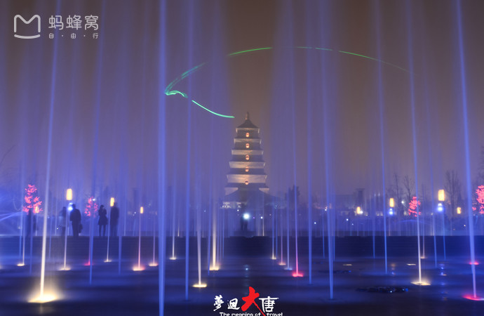 大雁塔音乐喷泉11